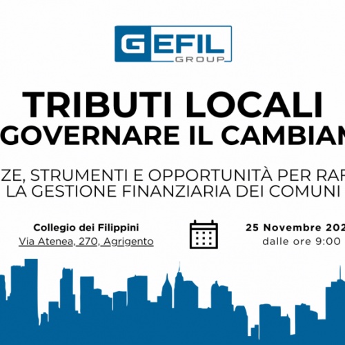 Convegno Agrigento 25 Novembre 2025 :: GEFIL Group srl