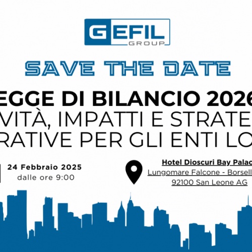 Convegno Agrigento 24 Febbraio 2026 :: GEFIL Group srl